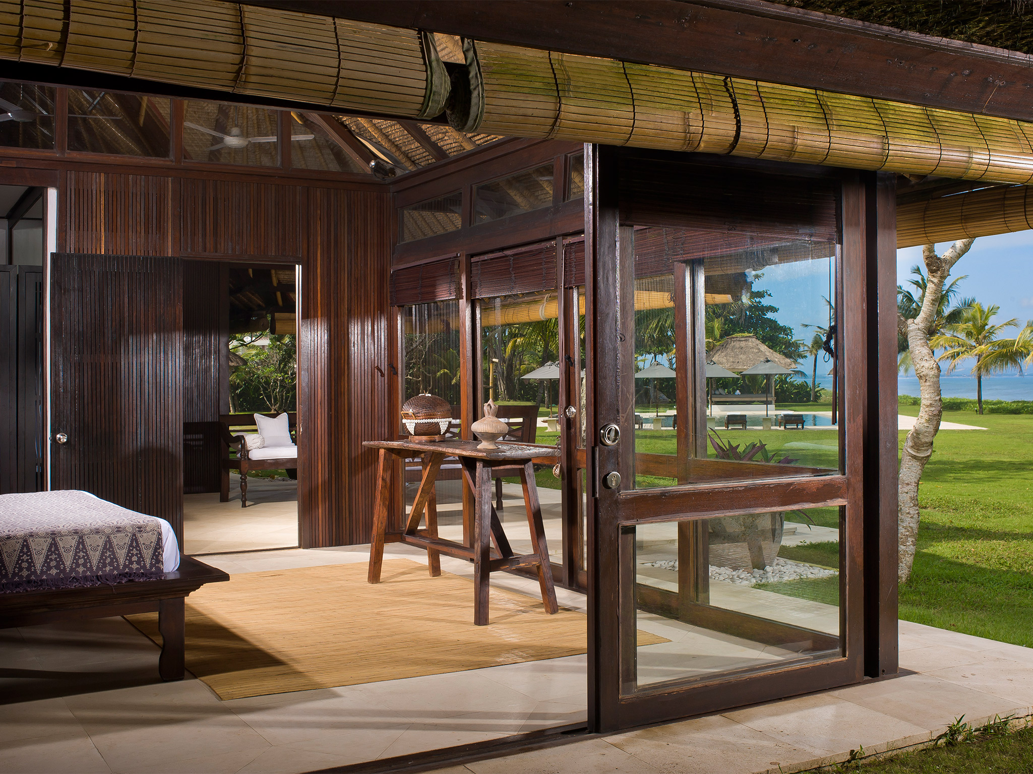 Atas Ombak - Ocean pavilion guestroom - Villa Atas Ombak, Seminyak, Bali